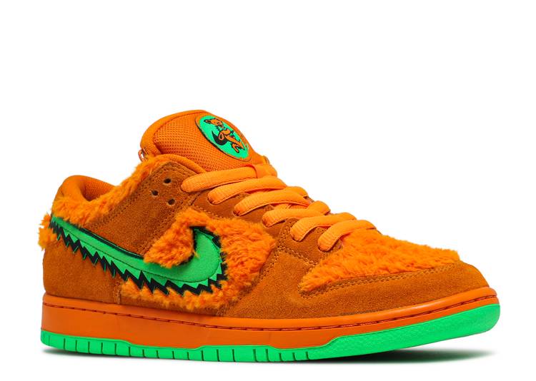 GRATEFUL DEAD X DUNK LOW SB 'ORANGE BEAR' - Motion Sneakers