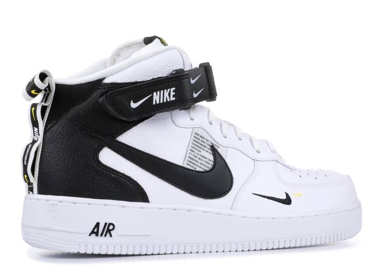 StclaircomoShops - Nike Air Force 1 07 Mid Colorful Black White